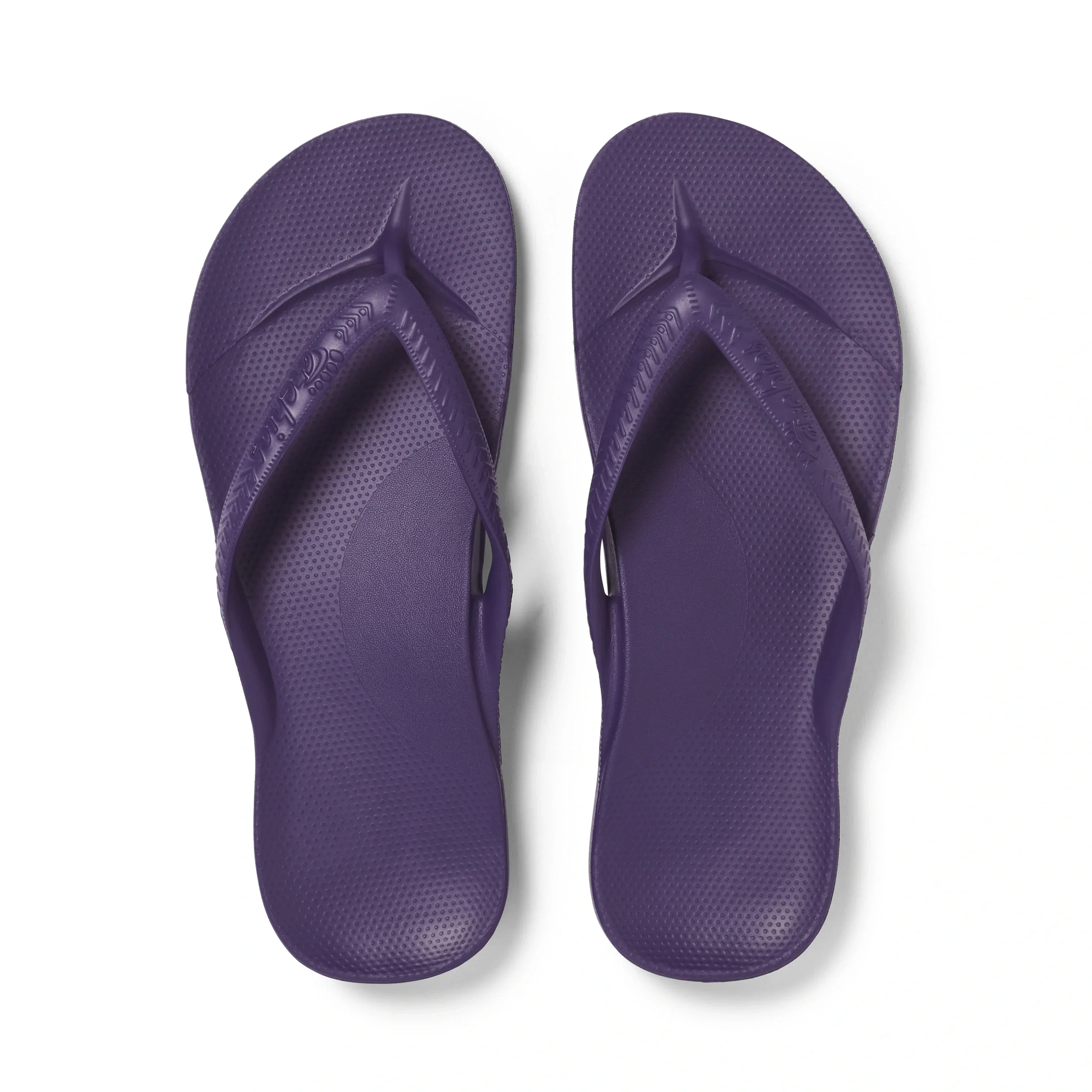 Arch Support Flip Flops - Classic - Acai Purple